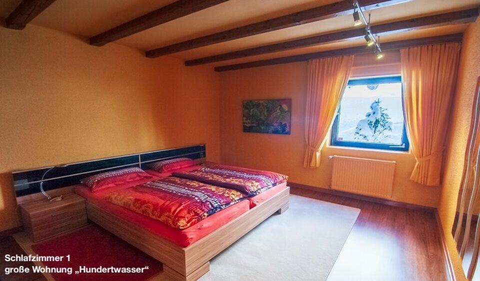 Grosse Ferienwohnung Hundertwasser Am Dreisessel In Altreichenau Neureichenau Exterior foto